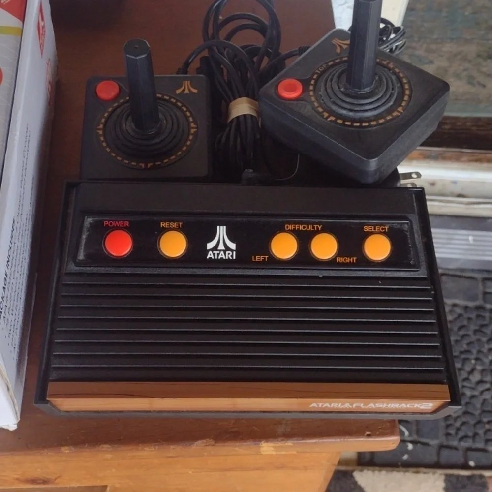 Atari Flashback 2 3& 4 Classic Games Consoles - Black and Orange NWT
